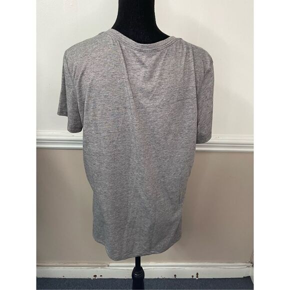 Confident Danskin Now Semi Fitted Short Sleeve Grey Active Tee Size X-Large - Picture 4 of 5